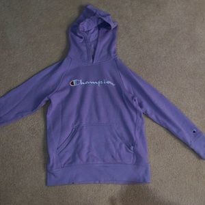Super Comfortable Purple Champion Sweatshirt